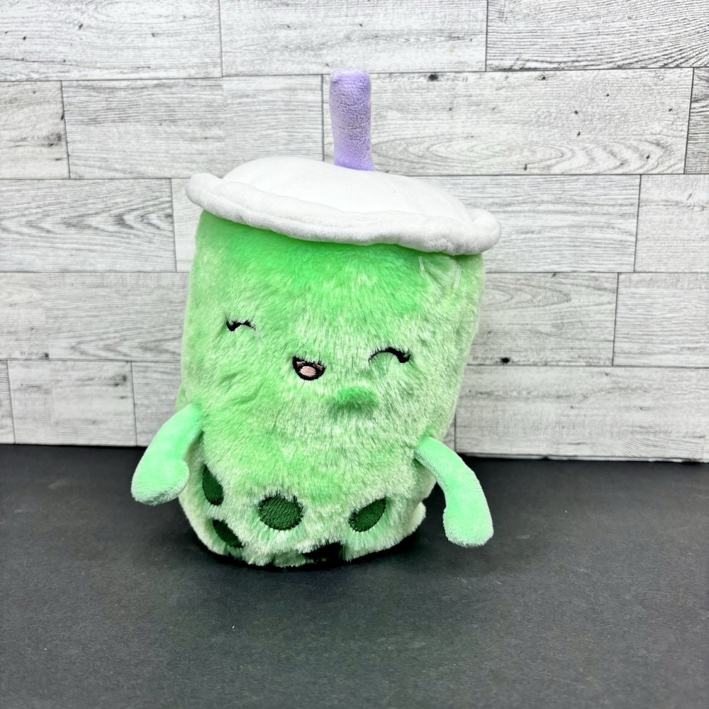 Kelly Toys Boba Tea Plush 8" Bubble‎ TeaPlush
